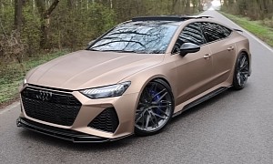 Stage 4 Audi RS 7 Sounds Like a Machine Gun, Looks Like a Swimsuit Model