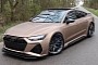 Stage 4 Audi RS 7 Sounds Like a Machine Gun, Looks Like a Swimsuit Model