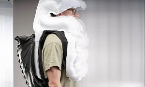 STAN the Airbag Backpack Might Look Ridiculous, But It Will Save Your Life in an Accident