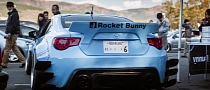 Stanced Baby Blue Toyota GT 86 Is a Head Turner