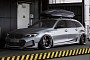 Stanced BMW 330e Touring LCI Looks Widebody-Ready for Electro-CGI Road Trips