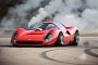 Stanced Ferrari 330 P4 Rendering Is a Guilty Pleasure that Will Offend Purists