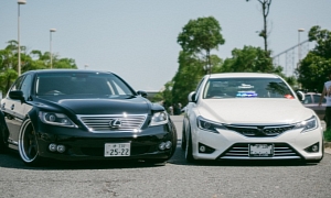 Stanced Lexus and Toyotas at 2013 Fitted Fes