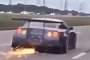 Stanced Nissan GT-R Scrapes In Traffic, Sparks Fly Everywhere