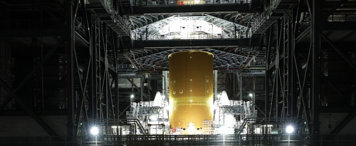 NASA completed the stacking of its SLS rocket and Orion spacecraft for the Artemis I uncrewed flight