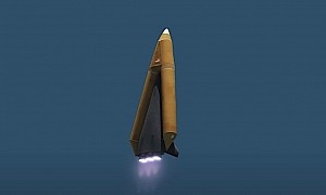 Star Clipper Lifting Body Spaceplane Is the Space Shuttle of an Alternative Reality