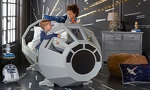 Star Wars Millennium Falcon Bed Is the Reason You'll Have No Vacation Next Year