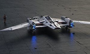 Star Wars Rebel Fighter Designed by Porsche Revealed, Coming to Movie Premiere