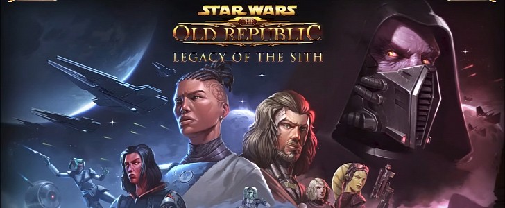 Star Wars: The Old Republic - Legacy of the Sith key art