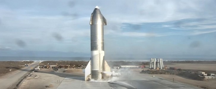 Starship prototype SN10 makes perfect soft landing, explodes minutes later due to damage