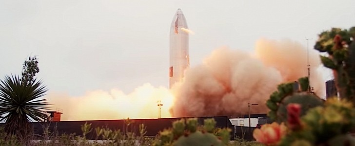 Starship SN15 launch