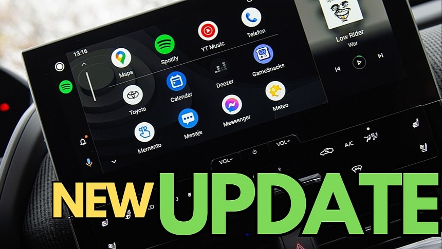 A new Android Auto update has started to roll out