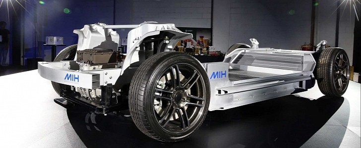 MIH Open electric car platform by Foxconn