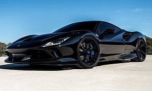 Stealthy Ferrari F8 Tributo Looks Ready to Visit the Batcave for a Well-Deserved Rest