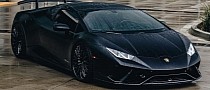 Stealthy Lamborghini Huracan Performante Is the Automotive Equivalent of a Fighter Jet