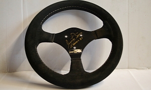 Steering Wheel from Senna’s First F1 Race for Sale