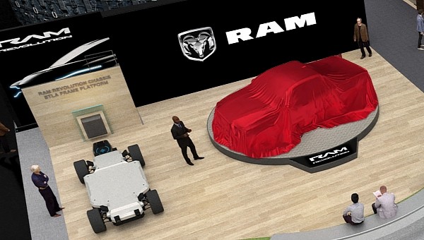 Stellantis premieres the Ram 1500 Revolution BEV concept at CES