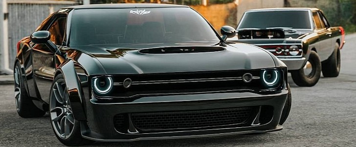 Dodge Challenger - Rendering