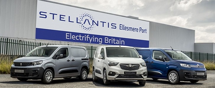 Ellesmere Port will produce only electric models for Vauxhall, Opel, Peugeot and Citroen.