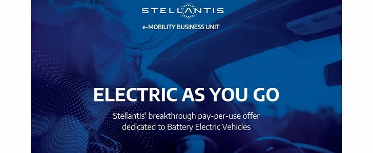 Stellantis “Electric As You Go”