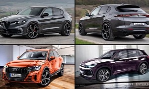 Faux Stelvio, Q3, and Tiguan CUV Facelifts Sure Know How to Fight for Our Attention