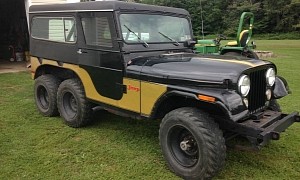 Step Aside, Brabus, This Jeep CJ-5 is the Coolest 6x6 Around, The Cheapest Too