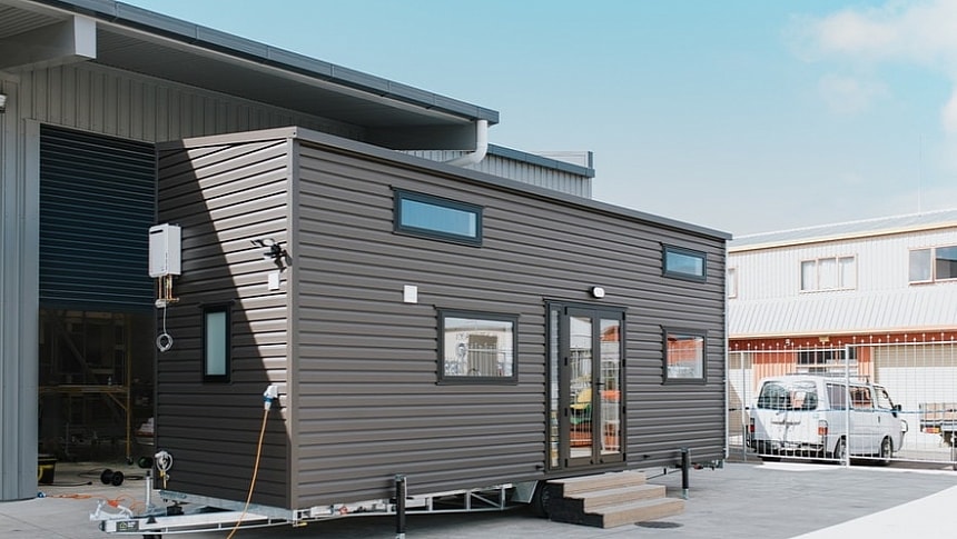 The 2019 Horton tiny home was custom-built for a small family