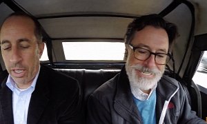 Stephen Colbert Is Seinfeld’s Final Guest of the Season at Comedians in Cars Getting Coffee