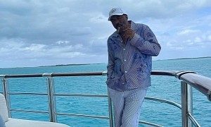 Steve Harvey Celebrates 65th Birthday on Yacht, Says "No Water Activities"