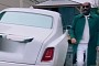 Steve Harvey Shows His Style Pulling Up in a Rolls-Royce Phantom, Total Style Icon