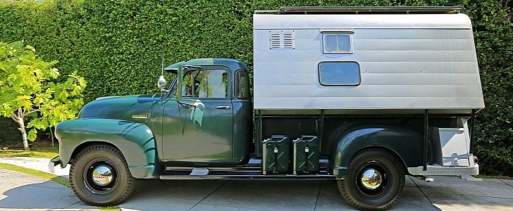 Steve McQueen Used to Drive this 1952 Chevrolet Custom Pickup Truck on Camping Trips
