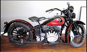 Steve McQueen’s 1931 Harley Davidson VL 74 Under the Hammer