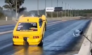 Stick Shift Mustang Sets World Record with Amazing 7s Quarter-Mile Pass