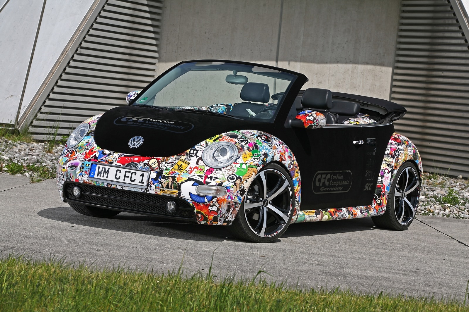 Sticker Bomb and the Geeky Art of Cartoon Car Wrapping - autoevolution