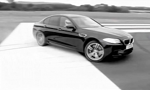 Stig Drifting F10 BMW M5: Top Gear Teaser