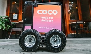 Still Pink, But Twice as Powerful, the New Coco 1 Delivery Robot Makes Its Debut in LA