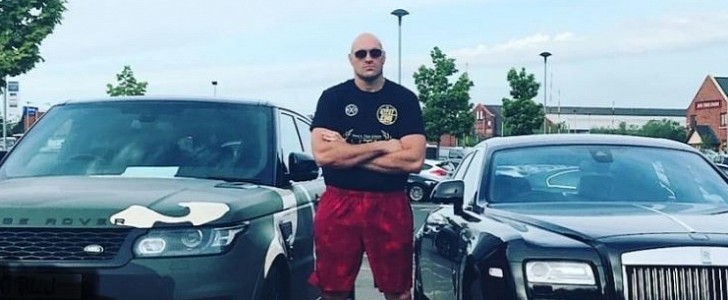 Boxer Tyson Fury loves cars, but never spends too much money on them