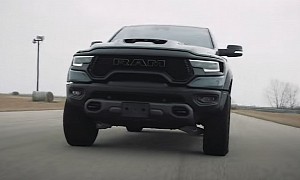 Stock 2021 Ram TRX Does the Quarter-Mile in 12s With Four Inside, Can Do Better