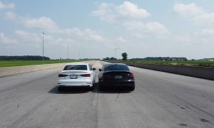 Stock Audi RS 3 Drag Races Tuned Audi S3, They’re Both Pretty Fast