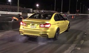 Stock BMW M3 Runs Stunning 11.66-Second Quarter Mile