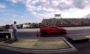 Stock C8 Corvette Drag Races Tuned E70 Audi RS 3, Guess Which One Wins