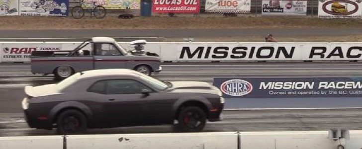"Stock" Dodge Demon Does 9.83s 1/4-Mile Pass, Starts a ...