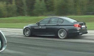 Stock M5 Destroys 700 HP RS6 in Incredible Drag Race: a Glitch in the Matrix?