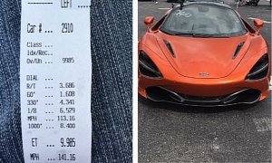 Stock McLaren 720S Challenges Hypercars With 9s 1/4-Mile Run