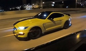Stock Shelby GT350 Completely Unafraid of Mercedes C63 AMG With Bolt-On Mods