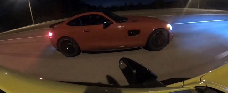Shelby GT350 takes on Mercedes-AMG GT S, both stock