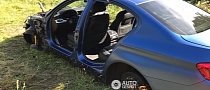 Stolen BMW M5 Gets Brutally Dismantled, Thieves Run Away with Parts for Resale