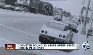 Stolen Corvette Reunited With Owner After 33-Year Abscence