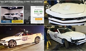 Stolen Indy 500 Chevrolet Camaro Driven Out the Dealership’s Window