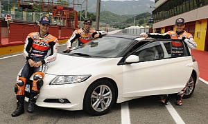 Stoner, Pedrosa, Dovizioso Promote the Honda CR-Z